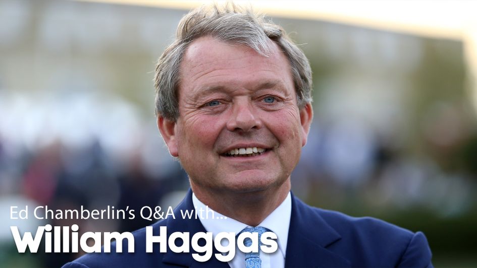 William Haggas spoke to Ed Chamberlin