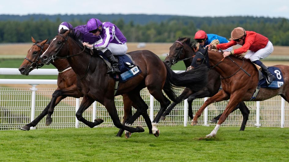 Isaac Newton winning at Goodwood