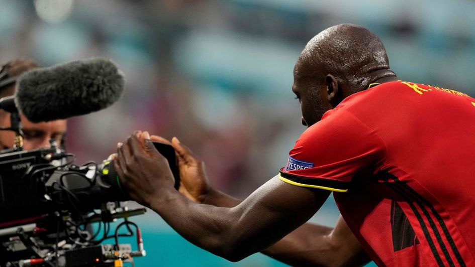 Romelu Lukaku has a message for Christian Eriksen after scoring Belgium's opener