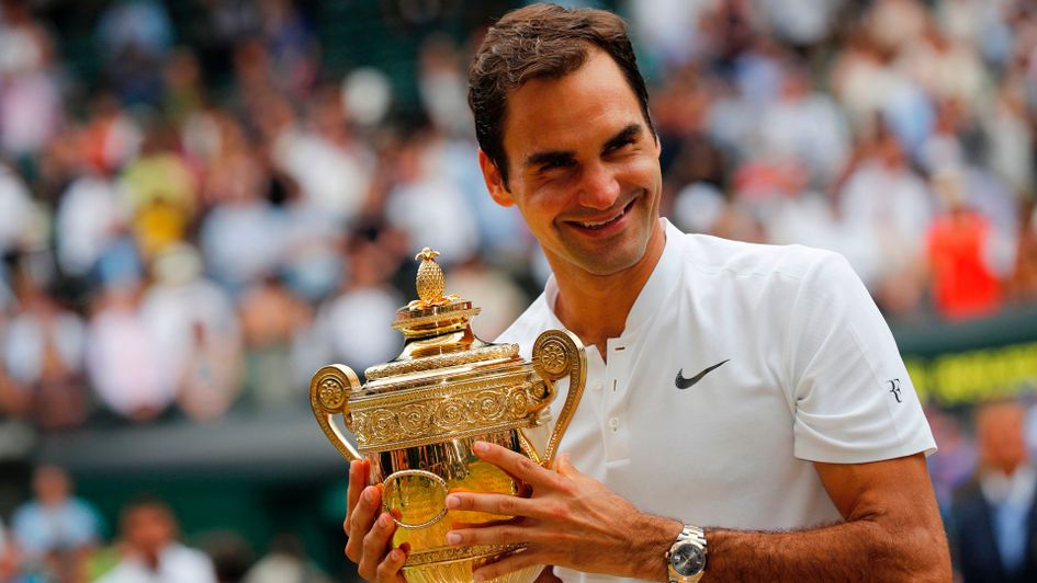 Roger Federer: Wimbledon champion for an eighth time