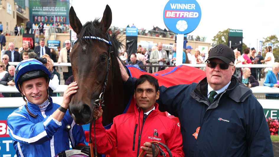 Santorini Star pictured after winning at Doncaster