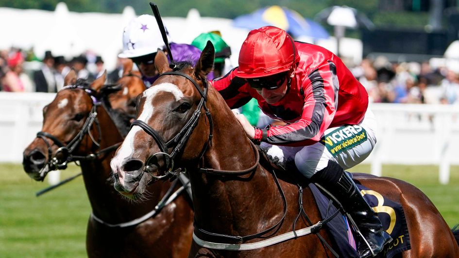 The Ridler and Paul Hanagan win at Royal Ascot