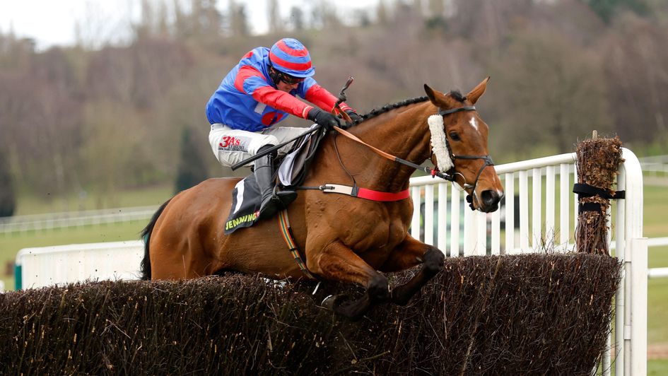 Mr Vango on his way to victory in the Midlands National