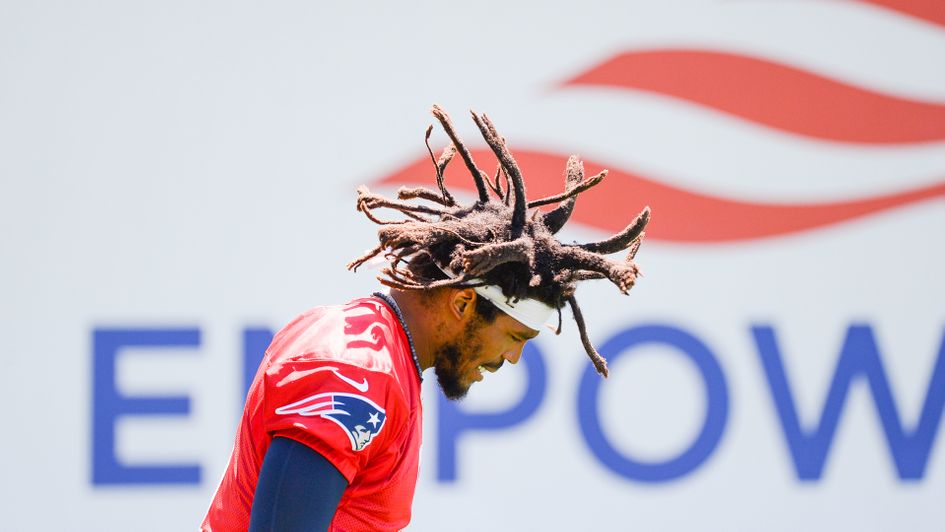 Cam Newton of the New England Patriots