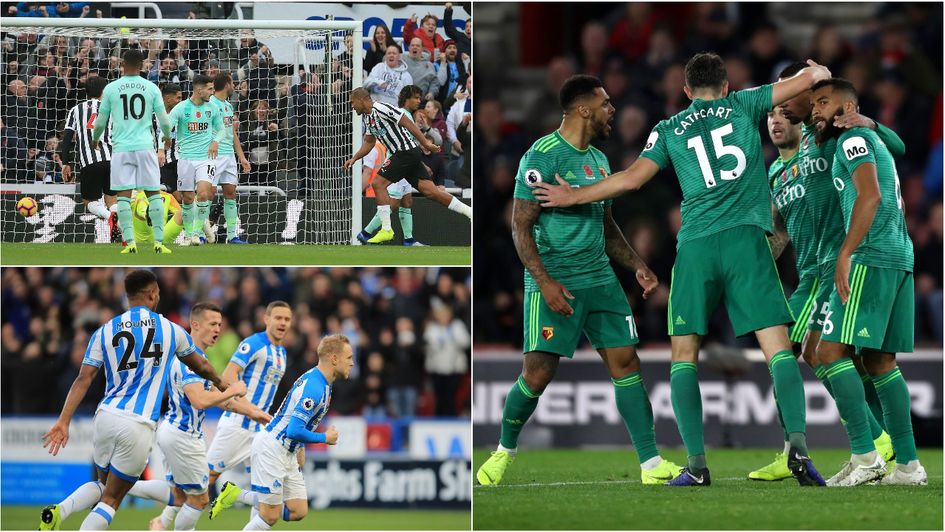 Saturday's Premier League action