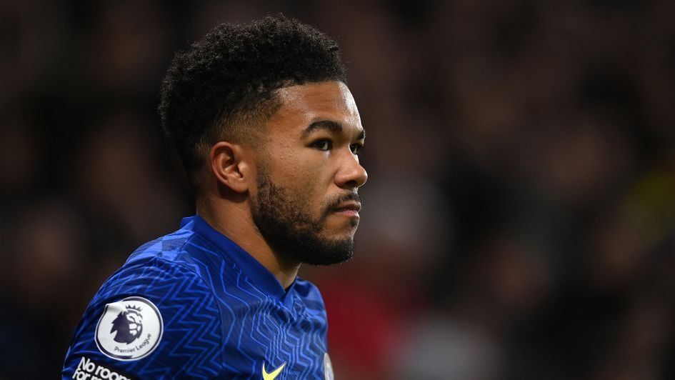 Reece James in action for Chelsea