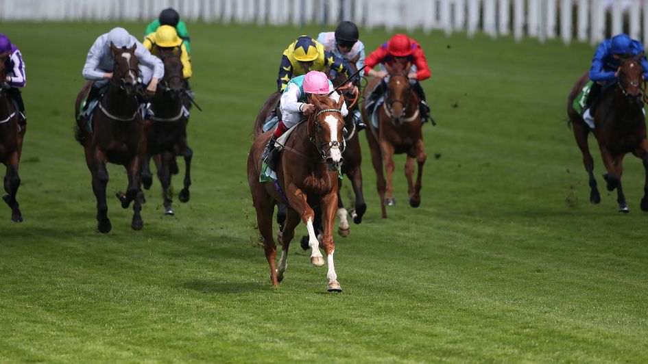 Fair Eva winning at Ascot