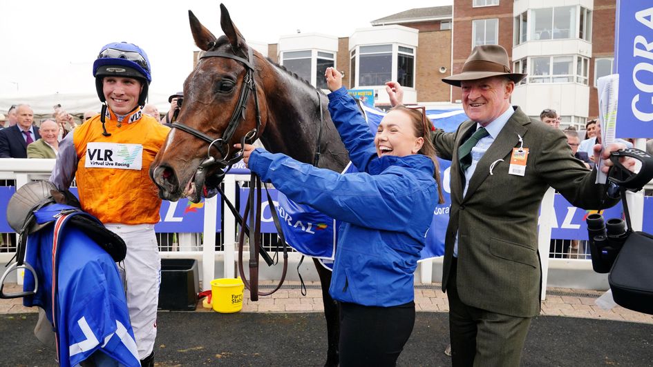 A moment to savour for the Captain Cody team