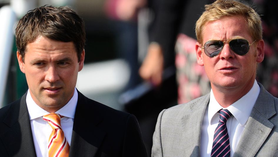 Michael Owen (left) and Tom Dascombe