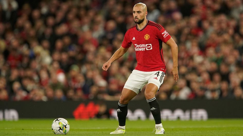 Manchester United's Sofyan Amrabat