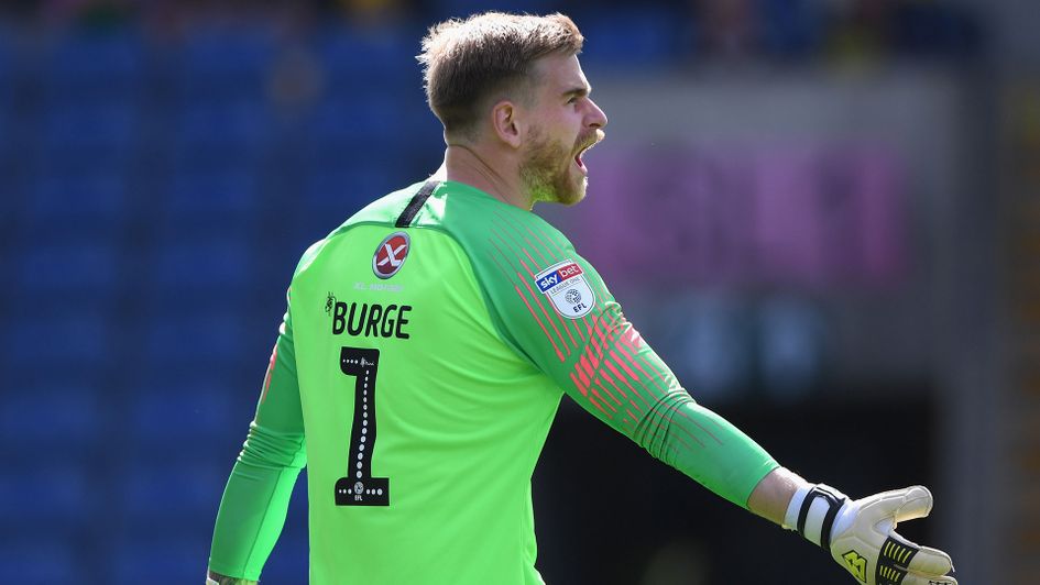 Lee Burge played in Coventry's 1-1 draw with Sunderland on Saturday