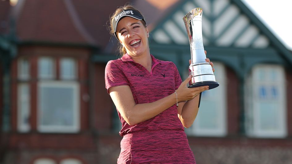England's Georgia Hall won the Women's Open in 2018