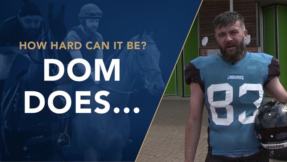 Our Dom tries his hand at a host of professional sports.