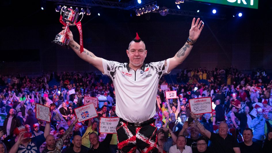 Peter Wright is the Masters champion (Picture: Lawrence Lustig/PDC)