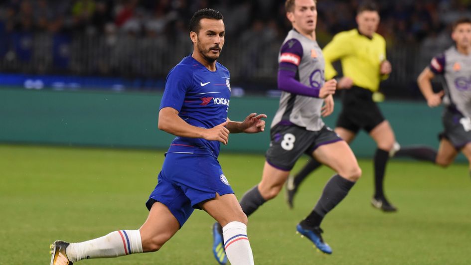 Pedro: The 31-year-old has extended his Chelsea contract