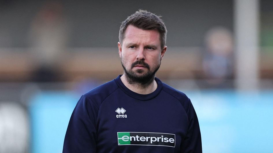 Morecambe manager Adam Lakeland