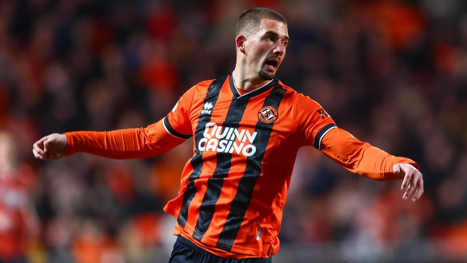 Max Watters in action for Dundee United
