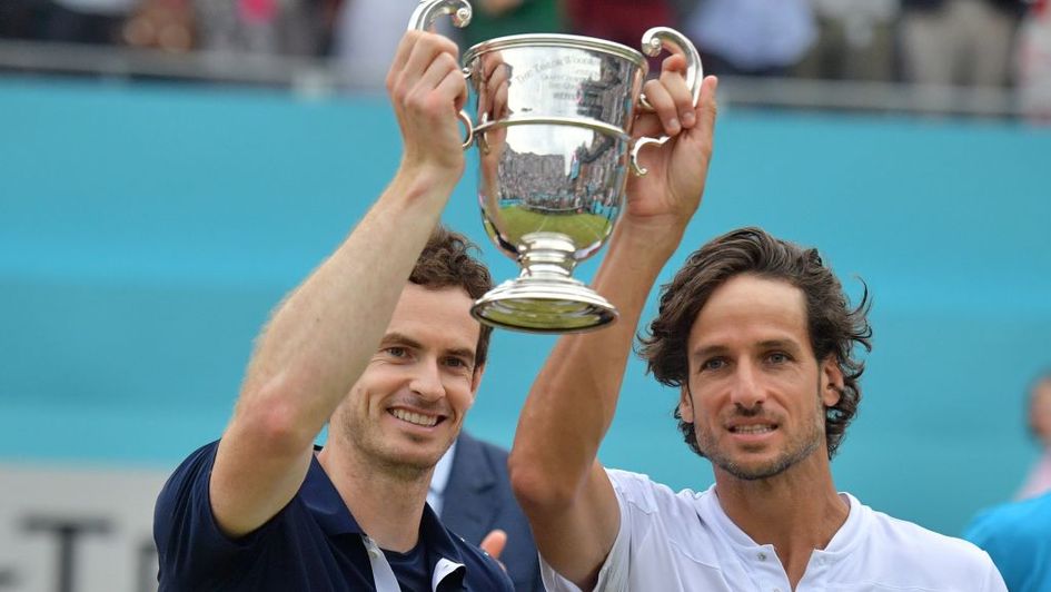 Andy Murray and Feliciano Lopez