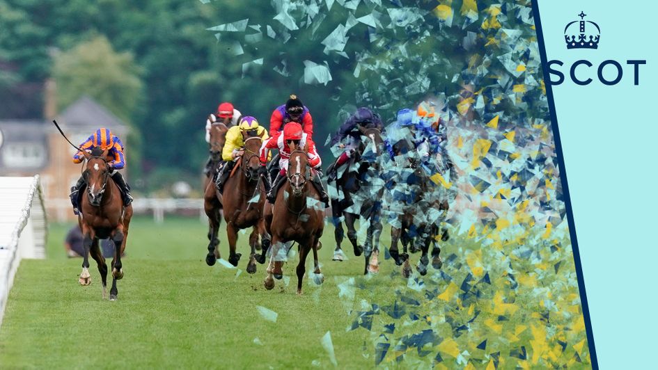 Santiago (left) has the St Leger as his long-term goal