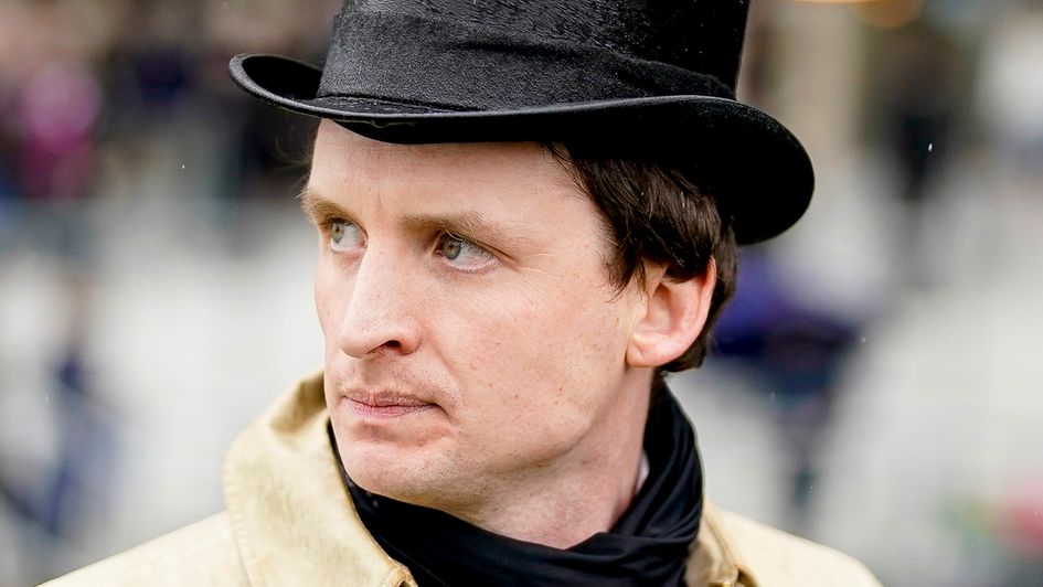 An anxious Archie Watson awaits the stewards' decision