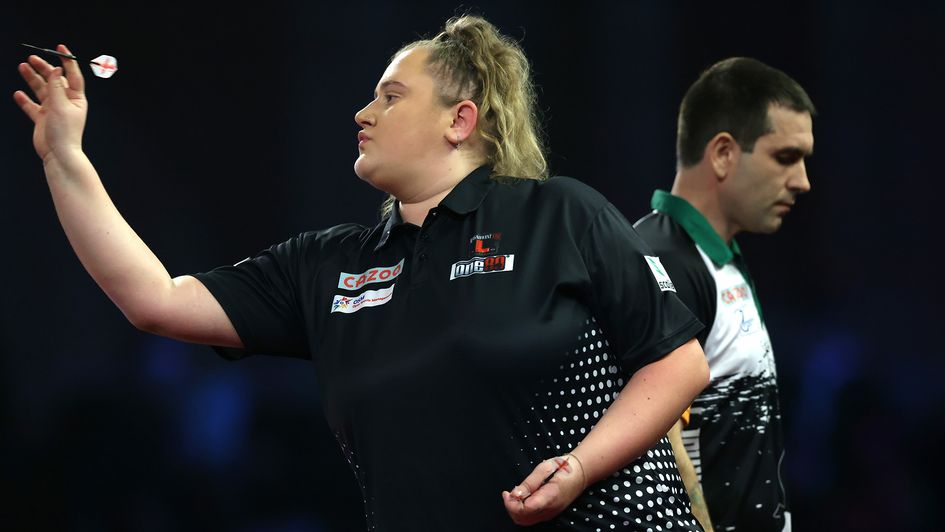 Beau Greaves in action against Willie O'Connor