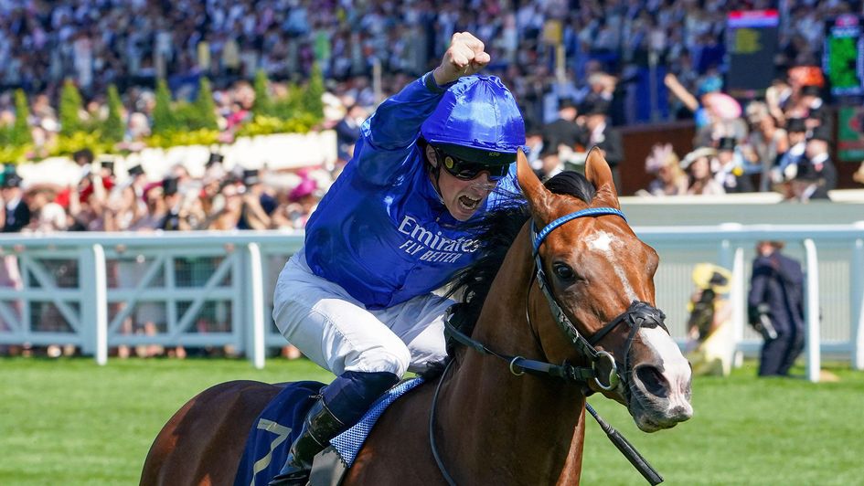 William Buick roars with delight as Ombudsman has the race in safe keeping