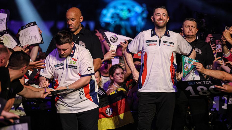 Luke Littler and Luke Humphries (Picture: PDC)