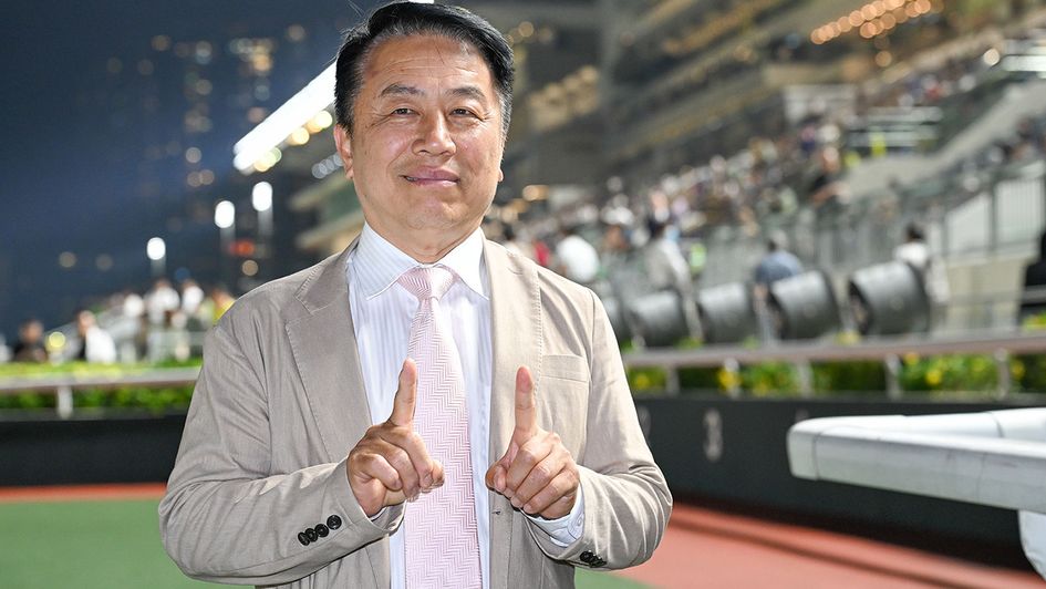 Ricky Yiu celebrates a big day