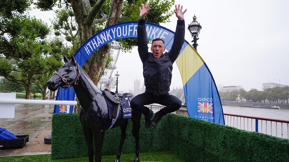 Frankie Dettori during a photocall at Southbank, London.