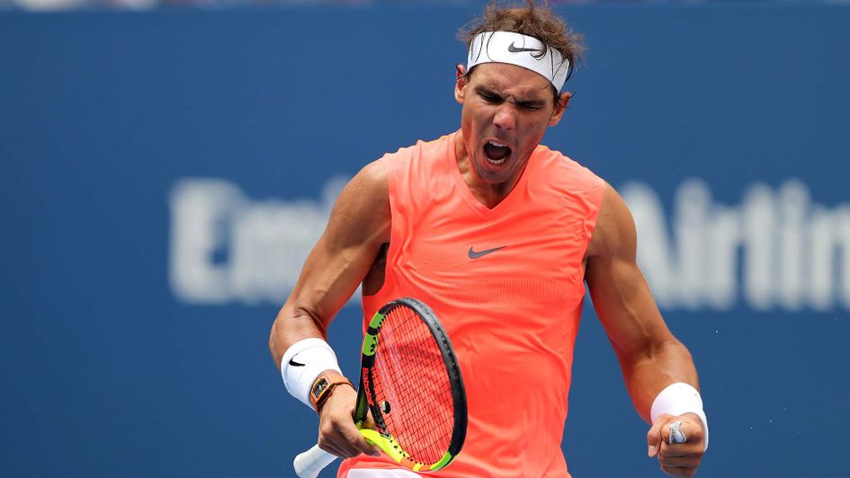 Rafael Nadal continues the defence of his US Open title