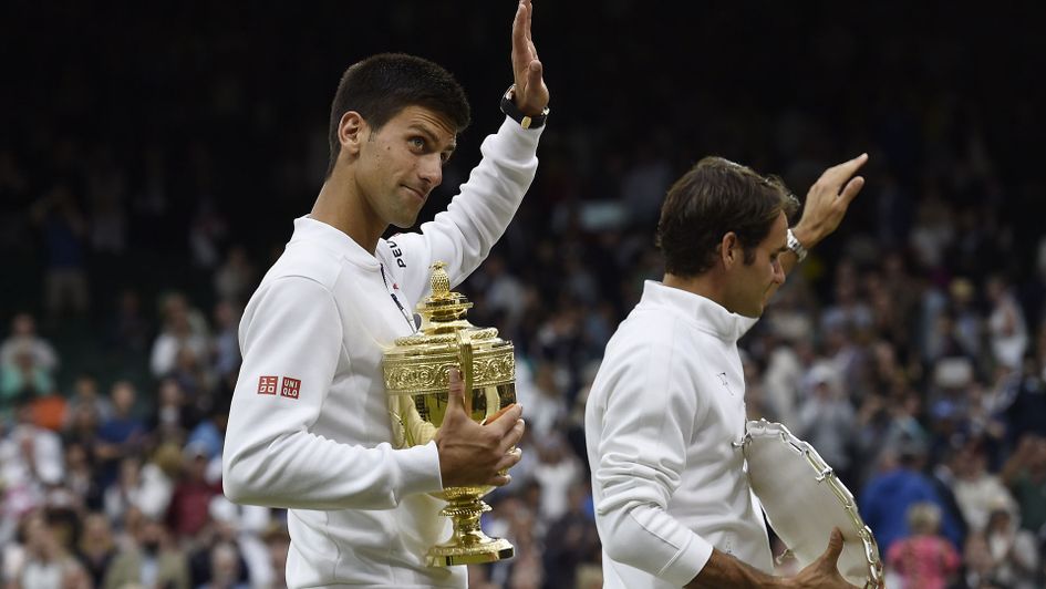 Novak Djokovic has beaten Roger Federer in both of their previous Wimbledon finals