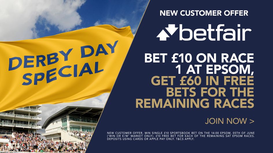 Betfair's Derby day offer