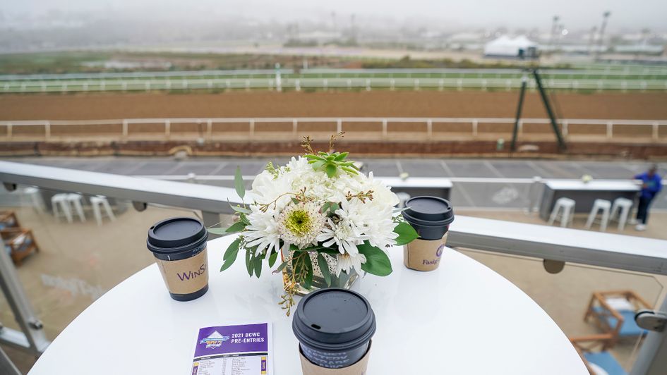 The stage is set at Del Mar