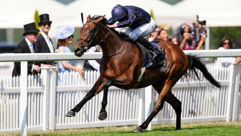 Garden Of Eden responds well to Ryan Moore's urgings