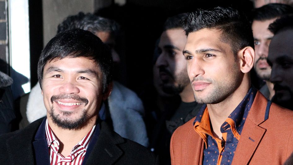 Manny Pacquiao and Amir Khan: Look set to fight in Saudi Arabia