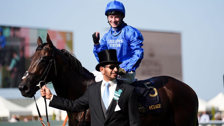 Oisin Murphy all smiles on Arabian Story