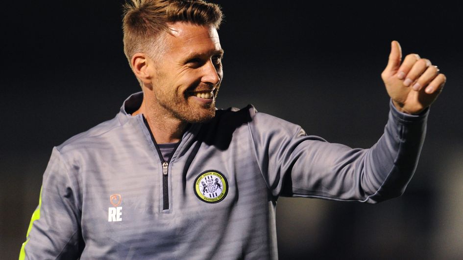 Forest Green manager Rob Edwards