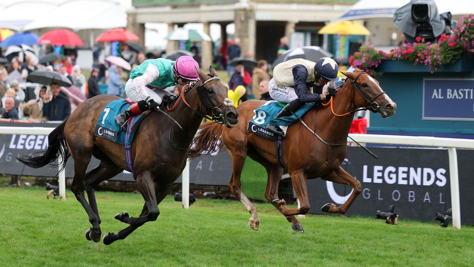 Kalpana (left) shows class and grit to hold Sparan Nua at bay