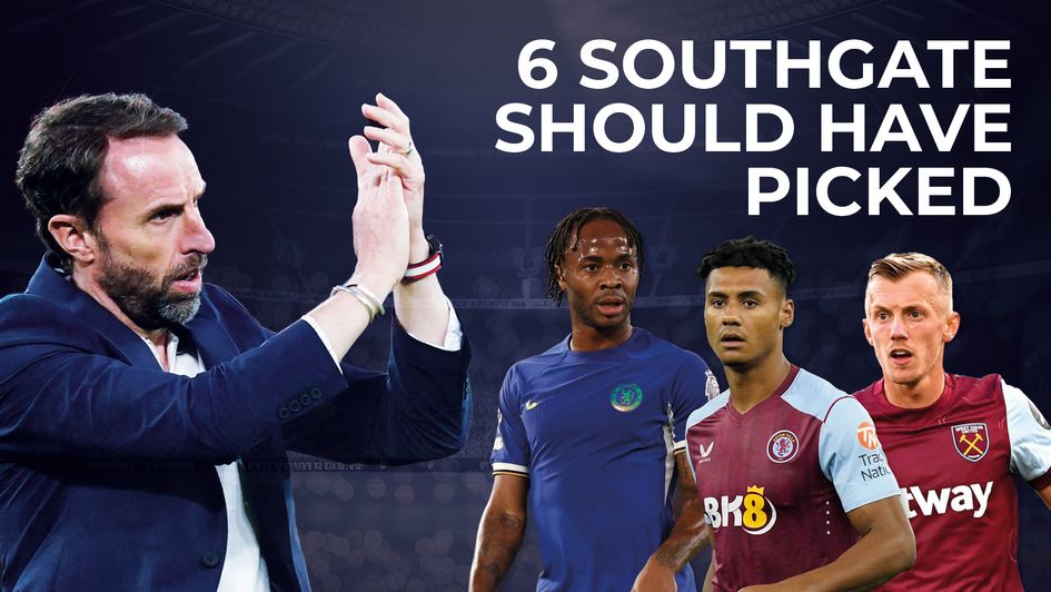 Six Southgate should have picked