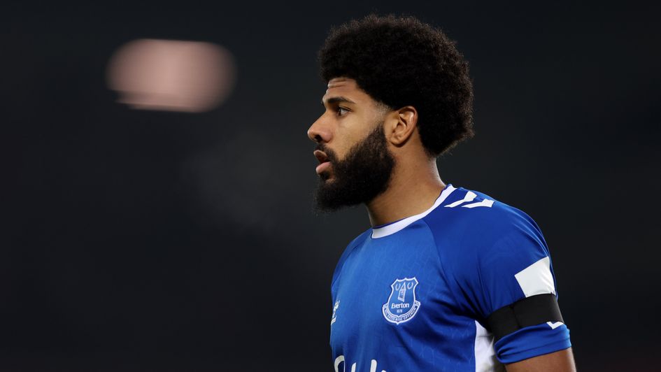 Ellis Simms featured regularly for Everton under Sean Dyche