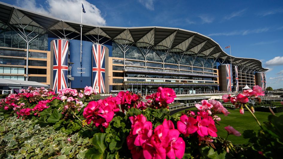 The main grandstand at Royal Ascot