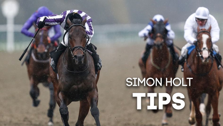 Victory Bond (left) is backed to defy top weight