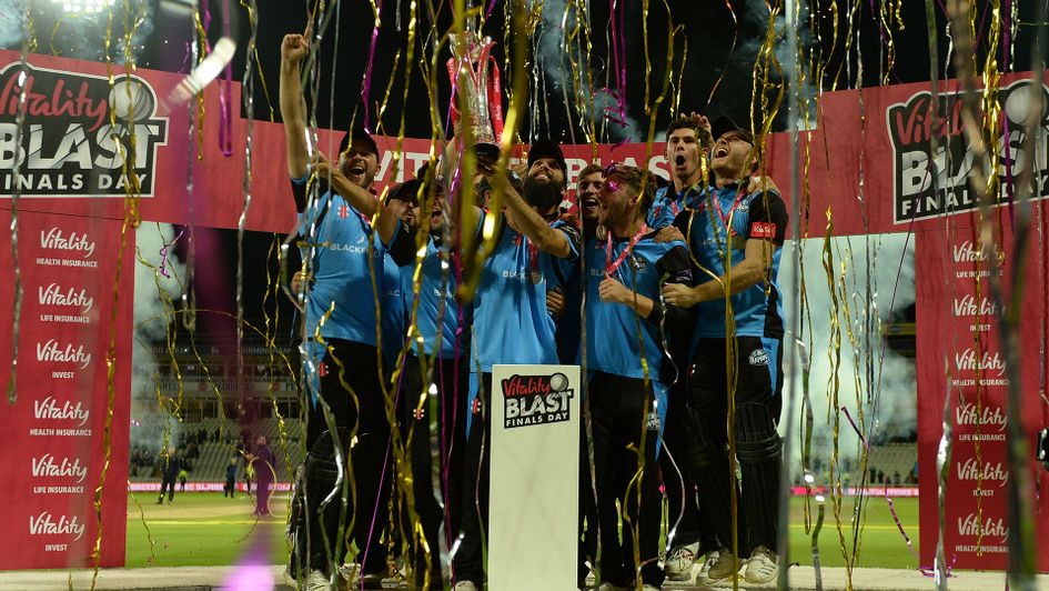 Worcestershire won the 2018 Vitality T20 Blast