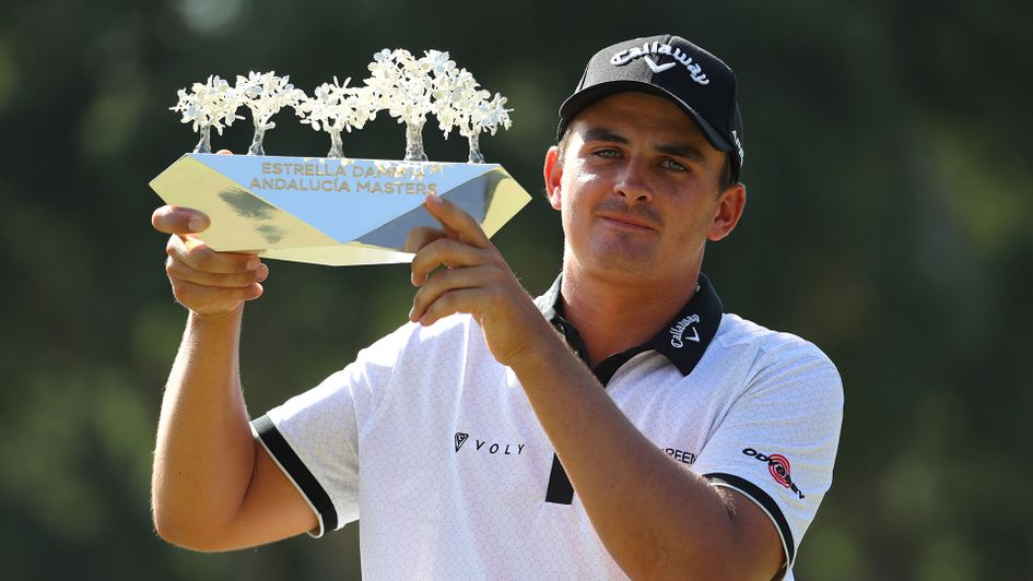 Christiaan Bezuidenhout won the Andalucia Masters