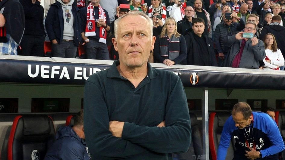 Freiburg boss Christian Streich