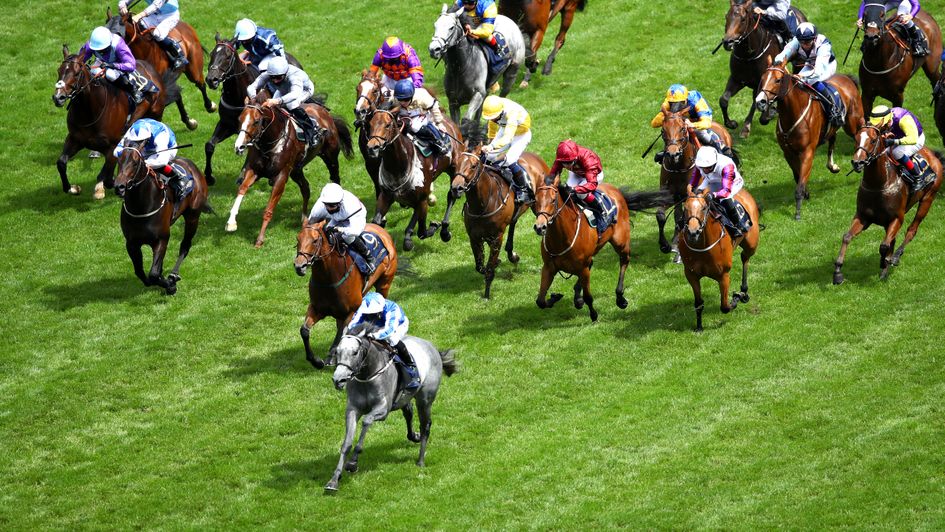 Art Power storms ahead of his rivals at Ascot