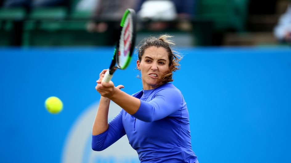 Laura Robson made an early exit