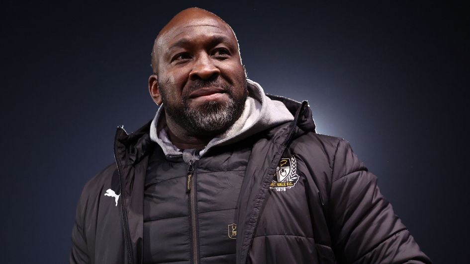 Port Vale boss Darren Moore