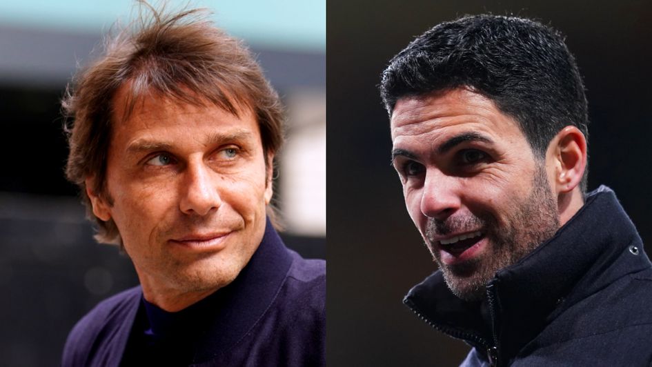 Antonio Conte and Mikel Arteta experienced contrasting ends to the season