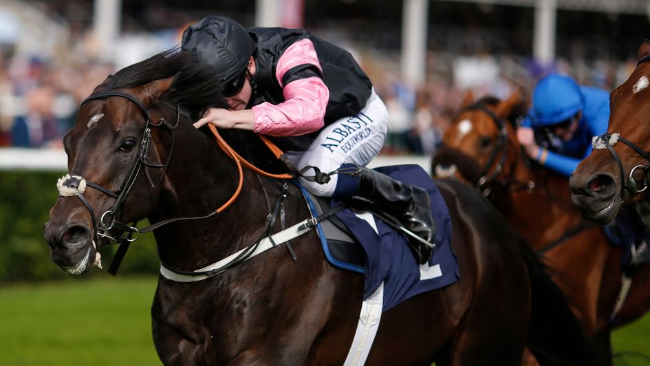 Aclaim wins the Park Stakes under Oisin Murphy